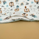 Set lenjerie de schimb pentru patut bebe 3 piese Lion (4)
